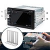 Double DIN Installation Kit, Universal Car Stereo Radio Metal Mounting