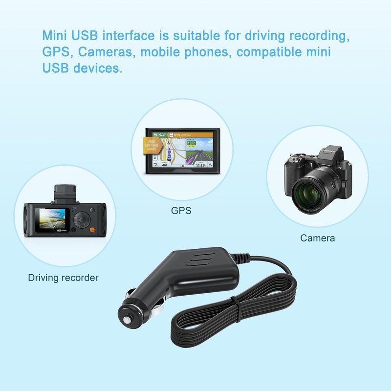XMHEIRD Car DC Adapter for Ematic eGlide EBW204B Android Tablet