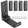 pzihao Pack of 5 Foldable Wall Hooks, Folding Hooks, 90°