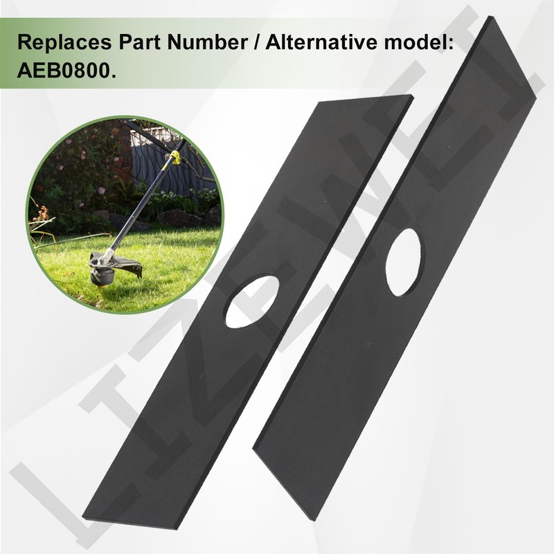 LIZEWEI 5 Pack AEB0800 Multi-Head Edger Blade (8" X 2",