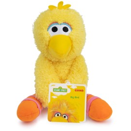GUND Sesame Street Official Big Bird Take Along Buddy Plush, Premium Plush Toy for Ages 1 & Up, Yellow, 13”