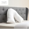 Textile Wise V Shaped Pillow Pregnancy Pillow Polyester Filled -