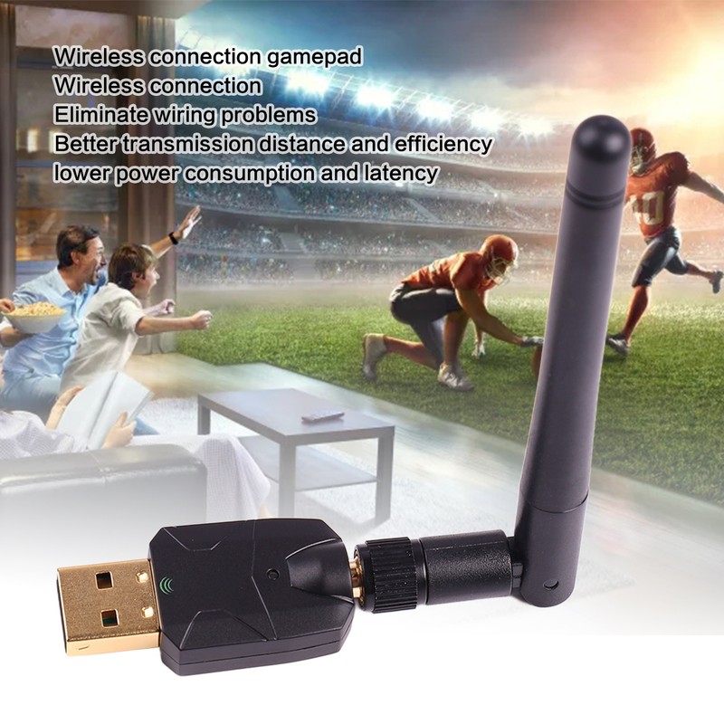 USB Bluetooth 5.1 Adapter for PC Long Range 100M Class