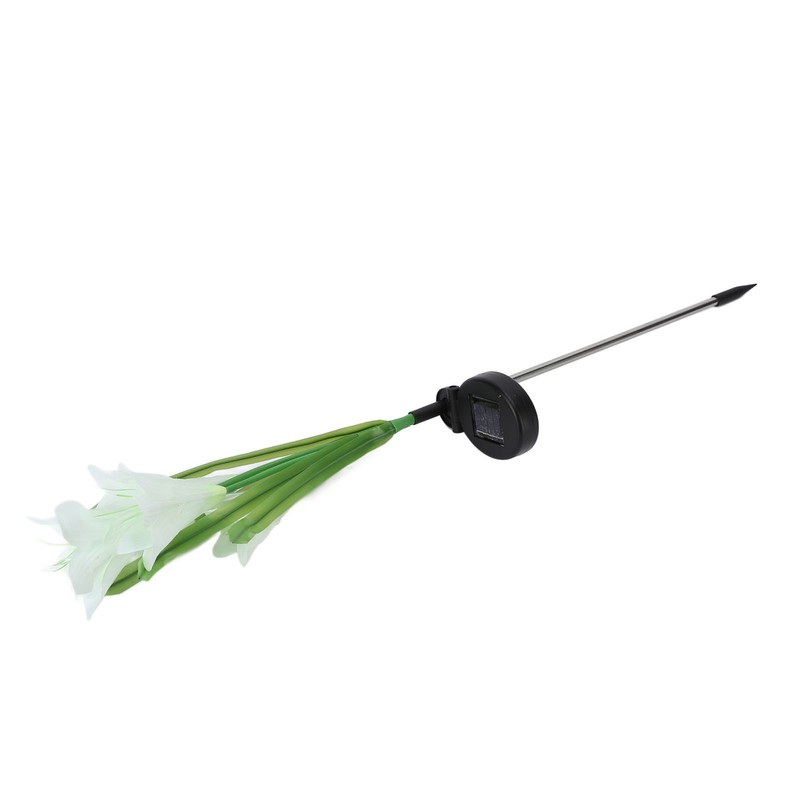 Solar Powered Flower Lights Waterproof Outdoor Solar Garden Stake Lights