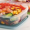 3 Pack Bento Lunch Box, 1 Compartment Reusable Meal Prep