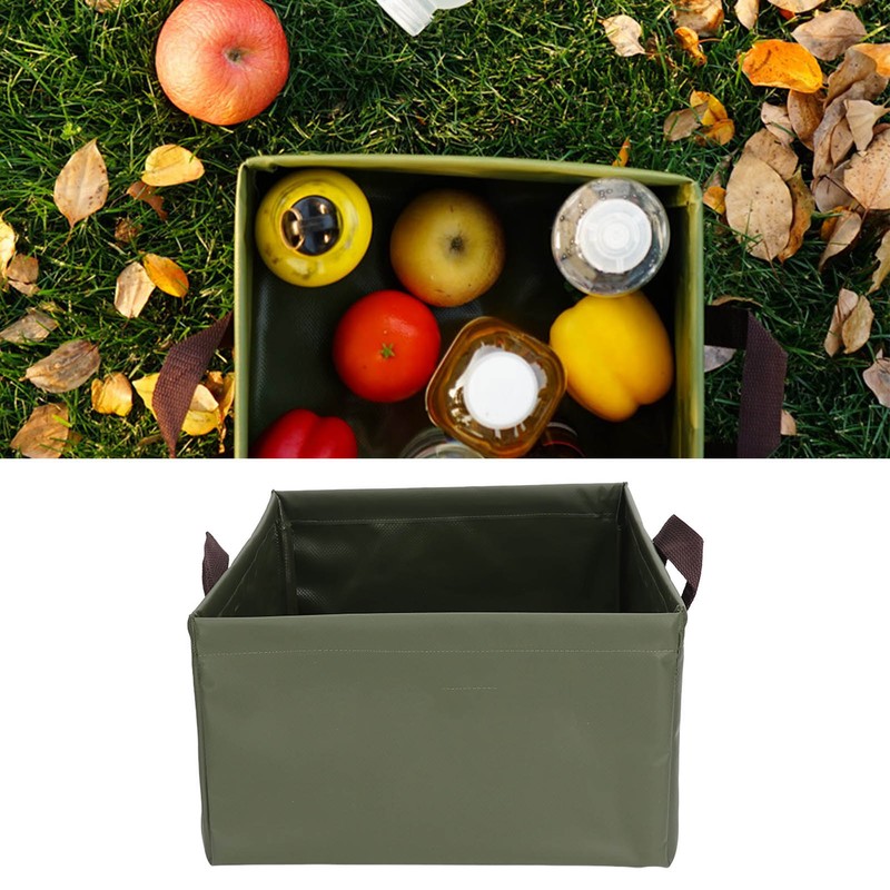 Collapsible Bucket Multifunctional Portable Lightweight Large Capacity Foldable Bucket for