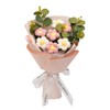 B Baosity Crochet Flower Bouquet Knitted Flowers,Mother's Day Decoration Artificial