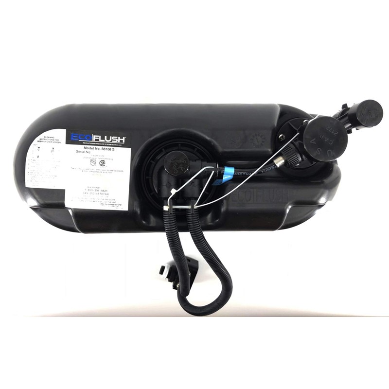 EcoFlush B8106S1.6 GPF (6 Lpf) Pressure Assisted Flush System Single