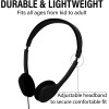 Bulk Headphones Headphones 10 Pack Bulk Multi Color for School