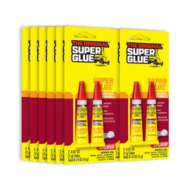 Super Glue Liquid - Clear - Two 2 Gram Tubes - (Pack of 12)
