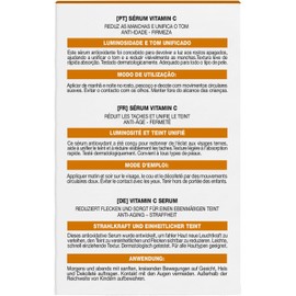Babaria - Serum Facial Iluminador de Exosomas con Vitamina C Suero Facial de Vitamina C Unifica el Tono Reduce Manchas y Arrugas Antioxidante Vegano Todo Tipo de Pieles Uso Diario 30 ml