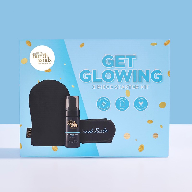 Bondi Sands Get Glowing 3 Piece Starter Kit Dark |