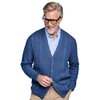 Tootal Men's Chunky Cable Knit Cardigan with Pockets Soft Cotton