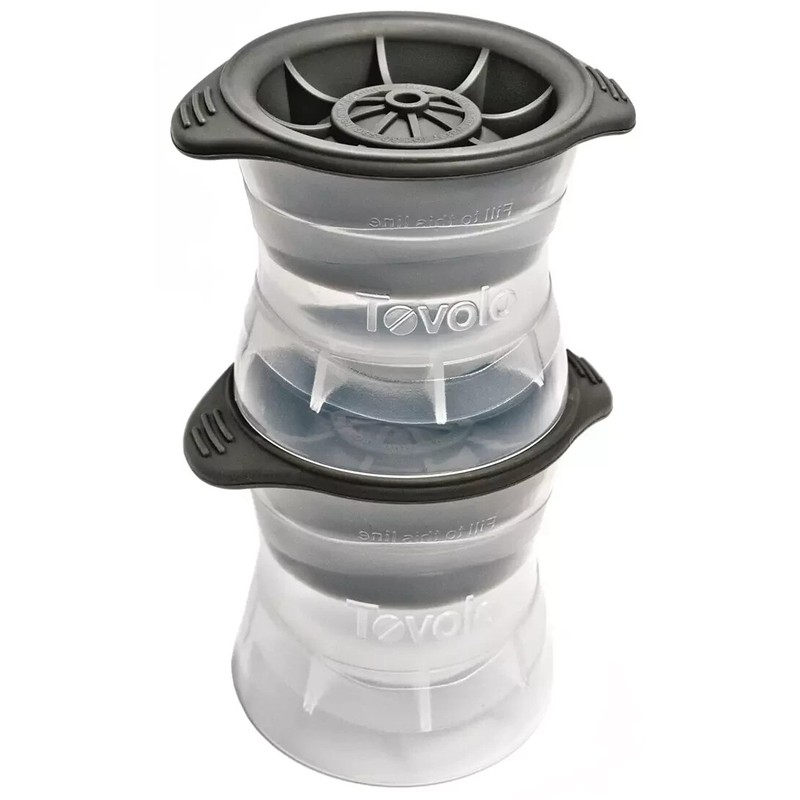 TOVOLO Sphere Ice Cube Molds - Set of 2 New