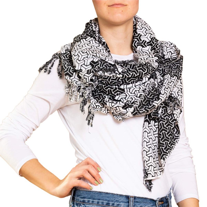 PANASIAM Sarong B901 Black Kikko, L, B901 Black Kikko
