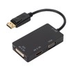 DisplayPort to VGA Video Adapter 3 in 1 Portable DP