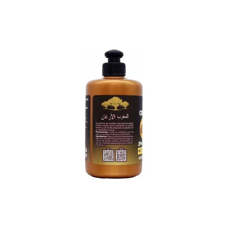 Crema Peinar Rizos Definidos Aceite De Argan Original 250ml