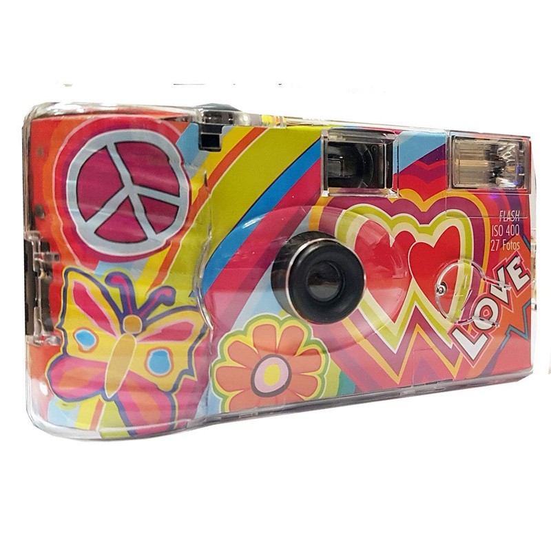 TopShot Love Cult Disposable Wedding Camera (27 Photos, Flash, Pack