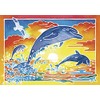 Ravensburger – Playing Dolphins. Watercolour Painting Mini