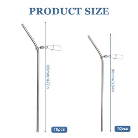 GOMETY 20 x Fishing Anti Tangle Boom Set, Metal Anti Tangle Boom, Spacer Fishing 9/12 cm Sleeves Fishing Set, Feeder Fishing Accessories, Carp Accessories, Ground Fishing Feeder Basket Fishing Tangle