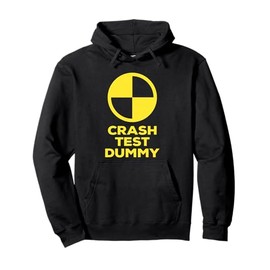 Crash Test Dummy Shirt Adult Kids Crash Test Dummy Costume Pullover Hoodie
