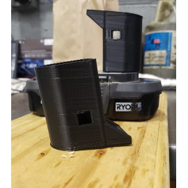 Unbranded **2 Pack** Battery Holder Wall Mount for Ryobi One+ One Plus 18V