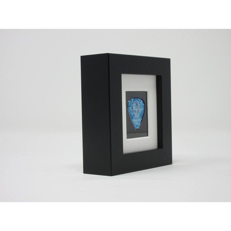 Black Display Frame for 1 Guitar Pick (Not Included)