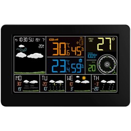 infactory Outdoor Thermometer, WLAN Wireless Weather Station, Outdoor Sensor, 5 Days Weather Trend, Colour, App (Internet Weather Station)