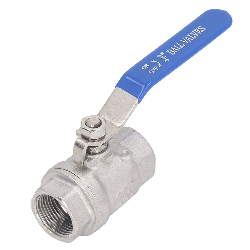 Full Port Ball Valve Stainless Steel Female Thread 3/4in 1000