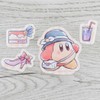 Kirby Sunny Day Die Cut Sticker Mini Set (2) Yellow