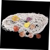 OSALADI Mediterranean Style Fishing Net Wall Hanging Decor Decorative Net