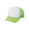 THATSRAD Gorra Blank Neon Mesh Trucker (Blanco/Verde neón)