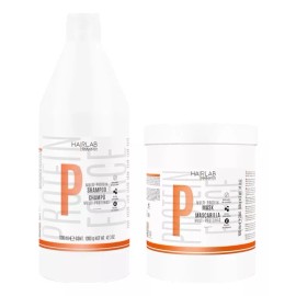 Salerm Shampoo 1200ml + Mask Multi Proteinas 1kg Hair Lab