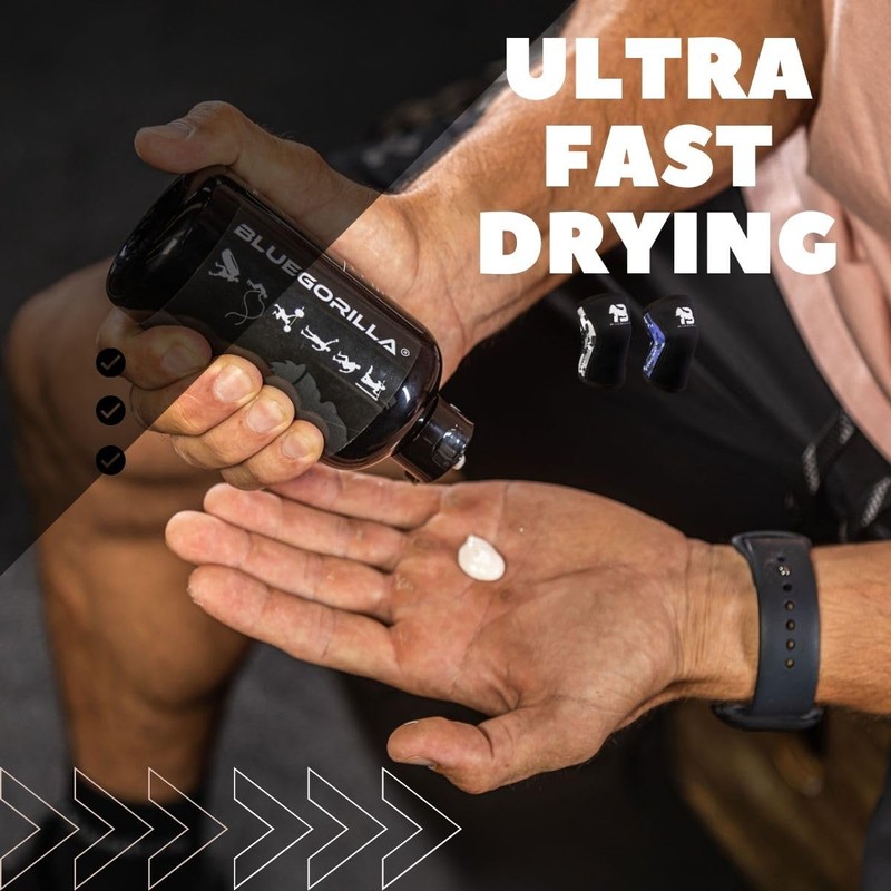 BLUEGORILLA Liquid Chalk Gym, Chalk Bouldering, Ultra Dry 250 ml
