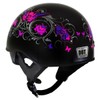 Milwaukee Helmets Advanced DOT Motorcycle Half Skull Helmets Bikers MPH97X