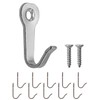 Fuxxer® 10 x Classic Coat Hooks Iron Hooks for Kitchen