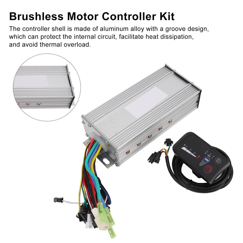 36V 1000W Motor Brushless Controller Kit 9 Tube Dual Mode
