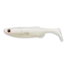 Fat T-Tail Minnow-White Flash-5in-