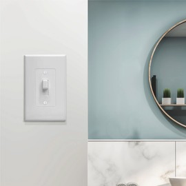 Taymac 2670W Revive Device Wall Plates 1-Gang Masque Decorator Cover, White