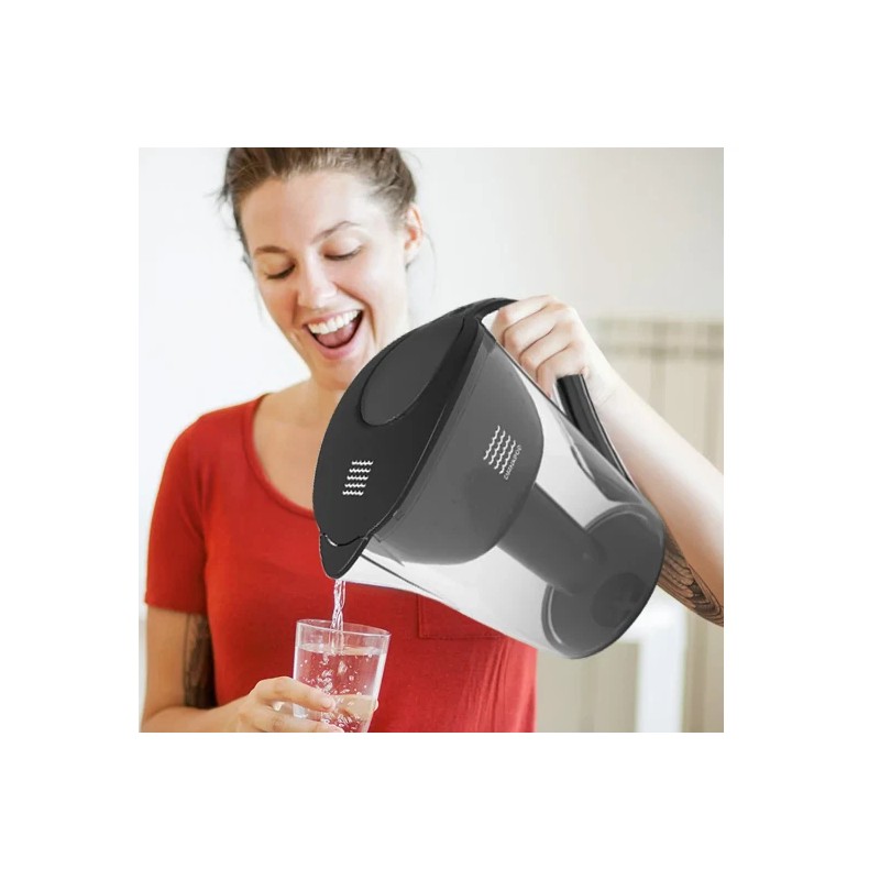 Drinkpod Premium Alkaline Water Ultra Activated Pitcher Carbon Filter Pitcher-