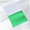 OHPHCALL Art Foil Paper 50pcs 8x8.5cm Shiny Gold Foil Leaf