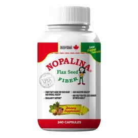 Nopalina Semilla De Linaza Plus Fórmula Natural 240 Cápsulas