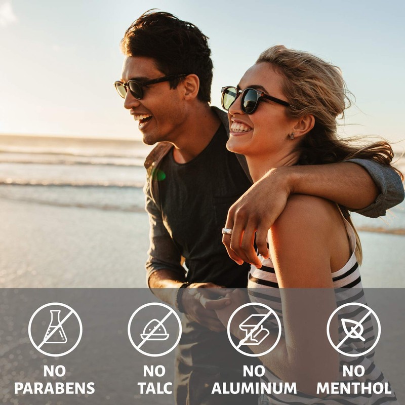 Chassis Premium Body Powder for Men, Whole Body Deodorant, Odor-Absorbent,