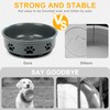 KPWACD Ceramic Pet Bowl for Dogs and Cats, Weighted Non-Slip