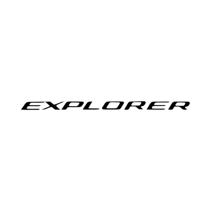 Eurosport Daytona- Compatible with 2020-2024 Ford Explorer Rear Letter Inserts