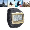 Digital Sport Watch Large Display LED Alarm Clock Shockproof 12/24