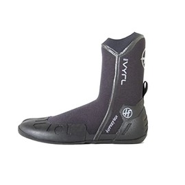 Hyperflex Mens Vyrl 3mm High Surf Bootie, Adult, Black, 10