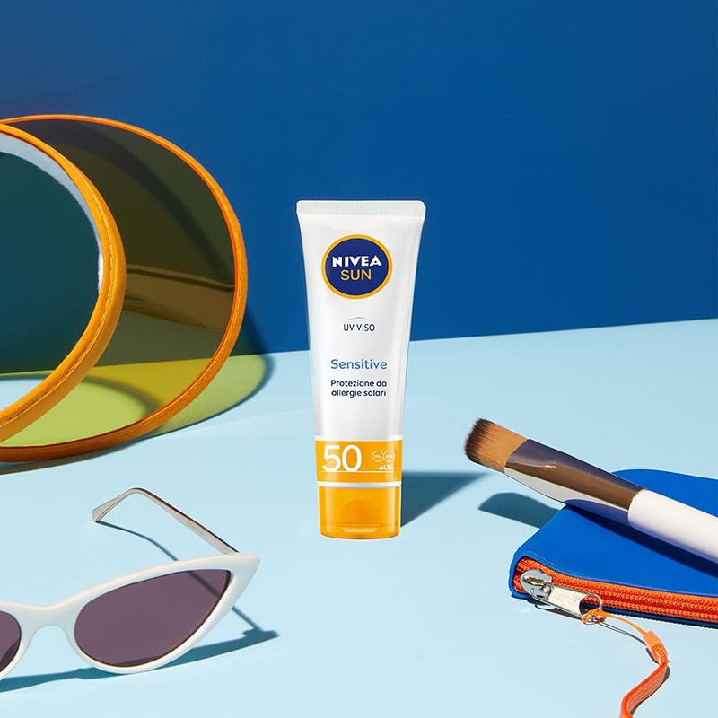 NIVEA SUN FP50 UV Face Cream for Sensitive Skin 50