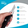 INTERNET'S BEST Premium Utility Knife Set | Retractable Box Cutter