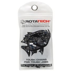 16" Rotatech Chainsaw Chain for DEWALT Chainsaw DCM575 3/8" LP Pitch, .043" Gauge, 56 Drive Links semi-Chisel, Low Kickback. Compatible with Oregon Chainsaw Chain, Ideal for Arborists, Home Owners.